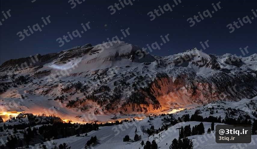 مسیر ridge در آفتاب کامل — واترمارک 3tiq.ir